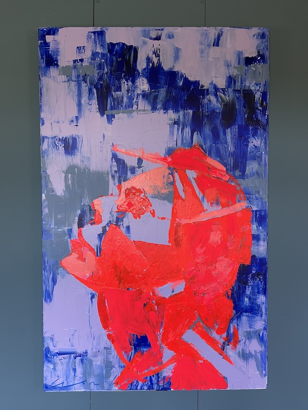 Dancing with my eyes closed